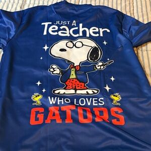 Florida Gators Snoopy Woodstock shirt front and back print